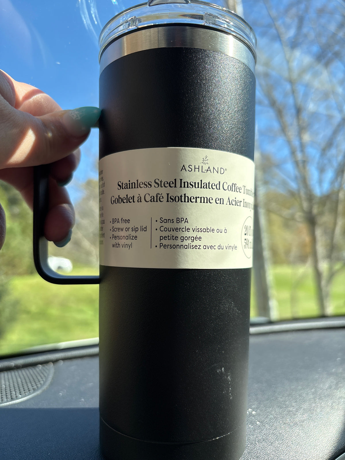 20oz coffee tumbler stainless steel